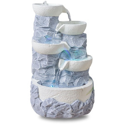 Zen''Light SCFR22-F6 wewnętrzna wodospad 4 poziomy słoik efekt