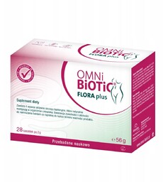 Suplement diety, OMNi-BiOTiC  FLORA plus 28sasz. *2g