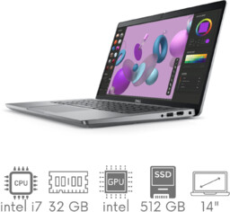 Stacja Robocza Dell Precision 3480 i7-1360P 32GB 512