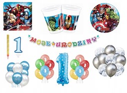 Zestaw Avengers 1 Urodziny Balony
