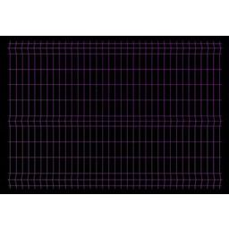Panel ogrodzeniowy 172 x 250 cm Ø4 zielony