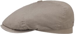 Kaszkiet Cotton Twill by Stetson, szarobrązowy, cm