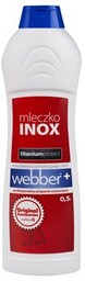 WEBBER Mleczko do czyszczenia stali nierdzewnej Titanium Protect