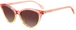 Okulary KATE SPADE ADELINEGSGVZ. Okulary przeciwsłoneczne, Kolor różowy.