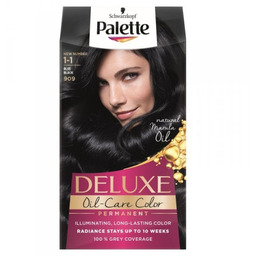 Palette Deluxe Farba do włosów permanentna nr 1-1