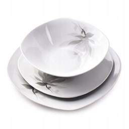 Komplet talerzy 18EL. Serwis obiadowy Magnolia