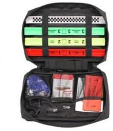 Zestaw podstawowy triage w torbie