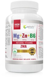 ZMA Magnez + Cynk + B6 suplement diety