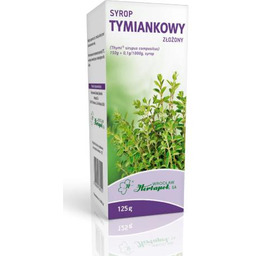 HERBAPOL Syrop Tymiankowy Złożony, 125g