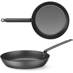 Patelnia do wszystkich typów kuchenek ze stali węglowej