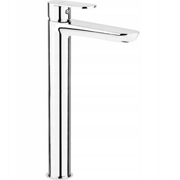 Bateria umywalkowa wysoka Deante Alpinia chrom