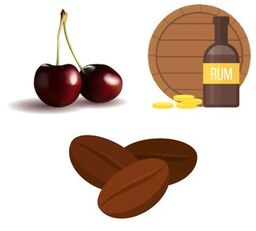 Kawa Arabica mielona lub ziarnista smakowa aromatyzowana wiśnie