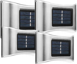 4 Sztuki Lampa Elewacyjna Led Zewnętrzna Kinkiet Ogrodowy