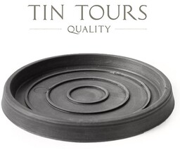 SZARA PODSTAWKA POD DONICZKĘ 18/21x2 cm