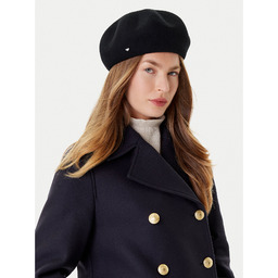 Beret Weekend Max Mara Pitti 2525576014 Czarny