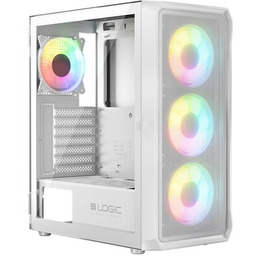 Obudowa LOGIC PORTOS ARGB MIDI USB 3.0 White