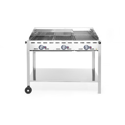 Hendi Grill gazowy Green Fire Profi Line 3-palnikowy