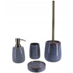 zestaw do łazienki Wolnostojący 4 elementy Niebieski