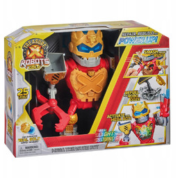 Treasure X Robots Gold Figurka akcji złoty Robot