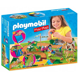 Playmobil 9331 Play Map Wycieczka Kucyków