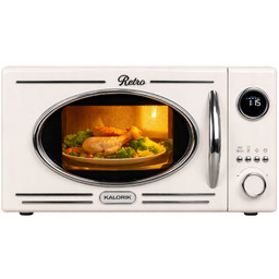 Kuchenka Mikrofalowa Retro Z Grillem 20L 800W Led