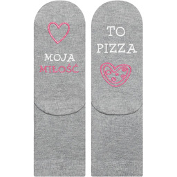Skarpety damskie Życiowe instrukcje SOXO Moja miłość to