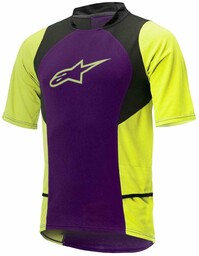 Koszulka Alpinestars DROP 2 purple-acid yellow 1766315-386