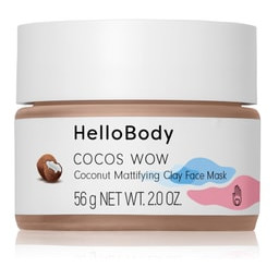 HelloBody COCOS WOW Coconut Mattifying Clay Face Mask