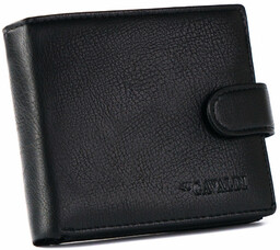 Portfel męski z podwójną sekcją na banknoty -