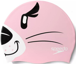 Czepek do pływania speedo printed character cap różowy