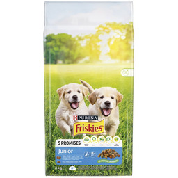 Karma dla szczeniąt FRISKIES Vitafit Junior, kurczak, mleko