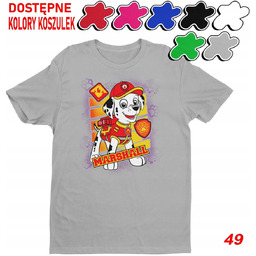 Dziecięca Koszulka Z Nadrukiem Duży Wybór Psi Patrol