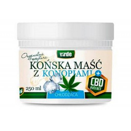 VIRDE Końska maść z konopiami i CBD chłodząca,