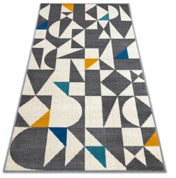 Dywan GINA 21243651 geometryczny beż / szary 80x150