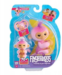 Małpka Fingerlings Harmony Różowa