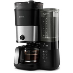 Ekspres przelewowy Philips HD7900/50 1,25 l czarny wbudowany