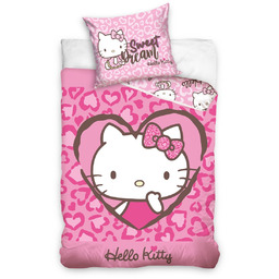 Komplet Pościeli Hello Kitty HK256010 160 x 200
