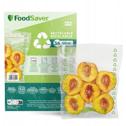 Wielorazowe worki do próżniowego pakowania żywności foodsaver FSBE4802X-01