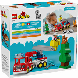 10473 Lego Duplo Wóz strażacki z wężem