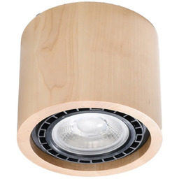 Plafon BASIC 1 naturalne drewno SL.0913 - Sollux
