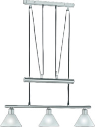 Trio Potrójna lampa wisząca STAMINA 3751031-07 do jadalni