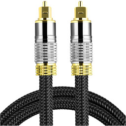 Kabel optyczny cyfrowy Alogy 6.0mm przewód Audio TV