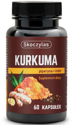 SKOCZYLAS Kurkuma Piperyna+Imbir 60caps