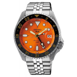 ZEGAREK MĘSKI SEIKO 5 SPORTS SSK019K1 GMT AUTOMAT
