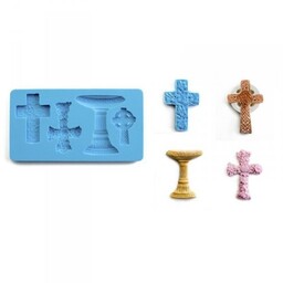 Ibili Foremka Silikonowa 3D Krzyżyki