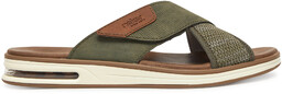 Klapki Rieker 29083-52 Khaki