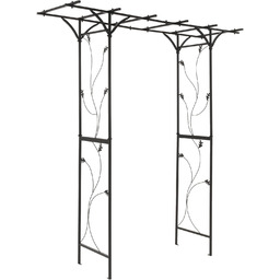 PERGOLA OGRODOWA ŁUK OGRODOWY RÓŻANY NA KWIATY PNĄCZA