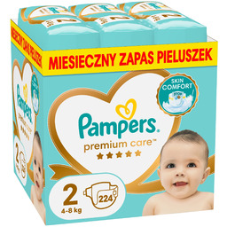 Pampers Premium Care pieluszki rozmiar 2 (4-8 kg)