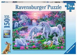 Ravensburger Puzzle 10021 Jednorożce O Zachodzie Słońca 150