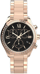 Zegarek Timex Dress Chronograph TW2W20100 Różowe złoto